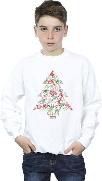 Produktbild Avengers Christmas Tree Sweatshirt Jungen (152, 158)