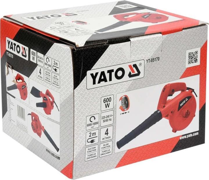 Produktbild Yato 600W YT-85170 (Netzbetrieb, Laubbläser)
