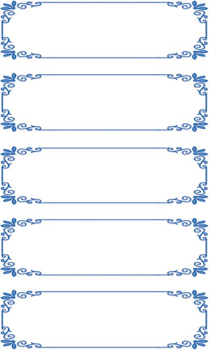 Produktbild Z-Design Haushaltsetiketten