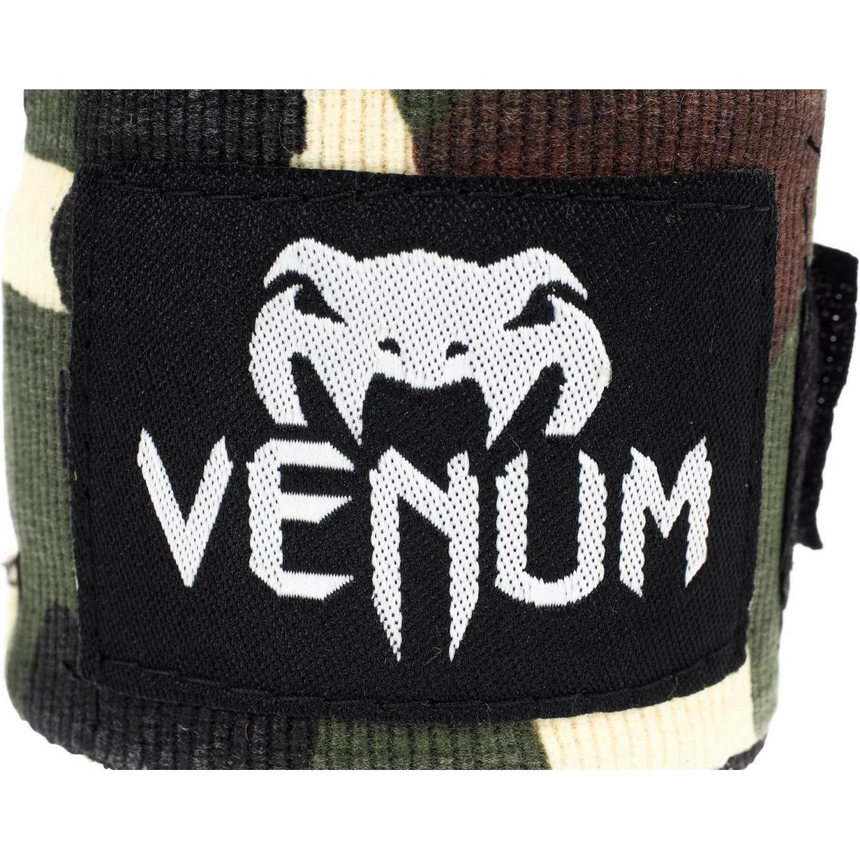 Venum Kontact Schienbeinschutz & Boxbandagen Set - Schwarz