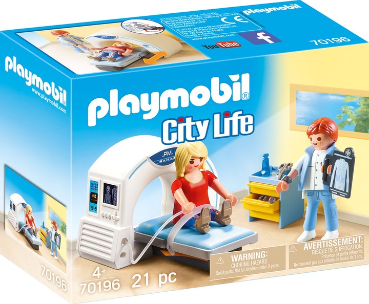 Produktbild Playmobil Beim Facharzt: Radiologe (70196, Playmobil City Life)