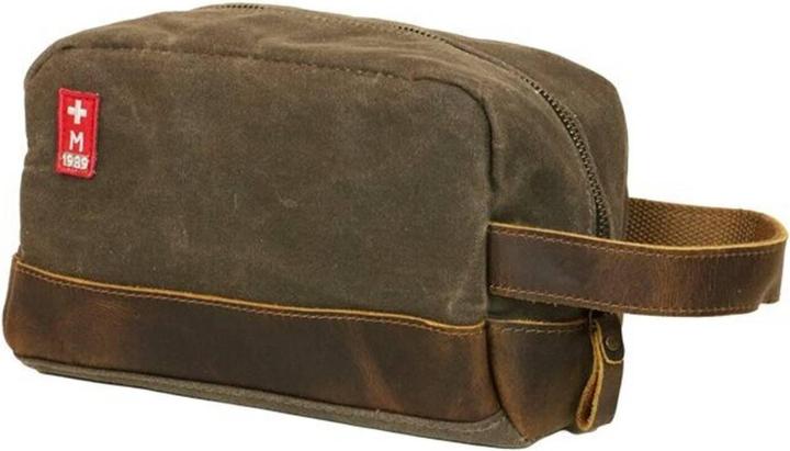 Actual product image Army Shop #1 Toilet bag made of army - waxed tent fabric