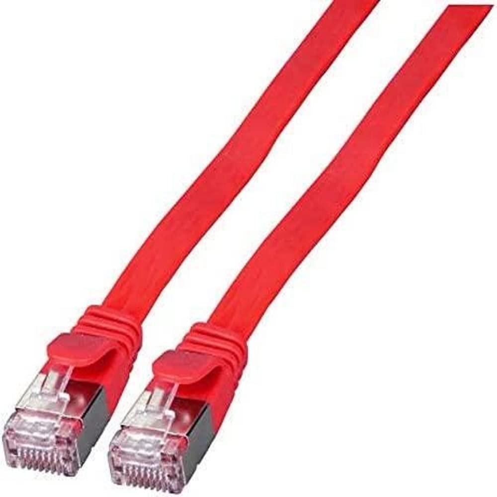 EFB Elektronik Flachpatchkabel U/FTP, Cat., PVC (U/FTP, CAT6a, 1 m), Netzwerkkabel