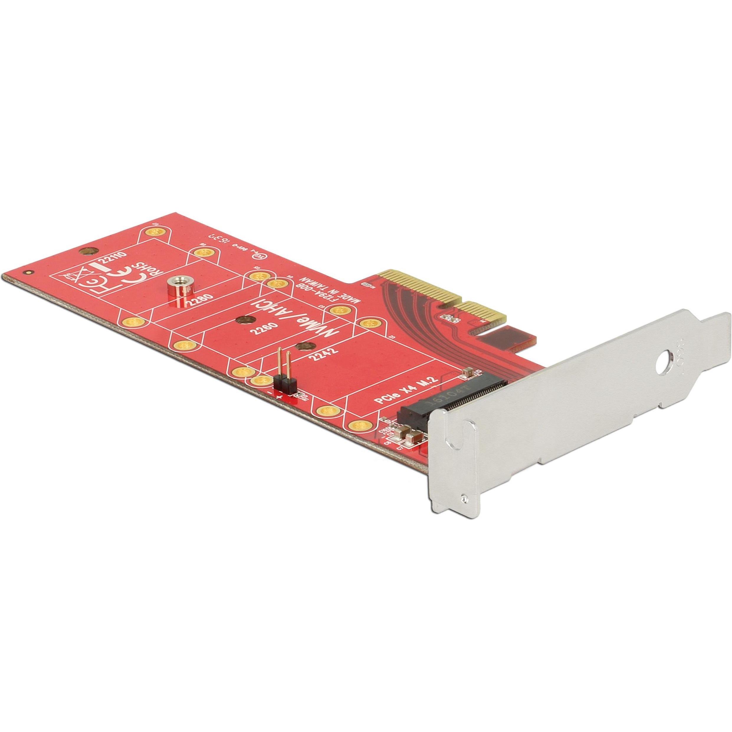 Delock PCI-Express-x4 Kontroller, NVMe sup., Storage Controller