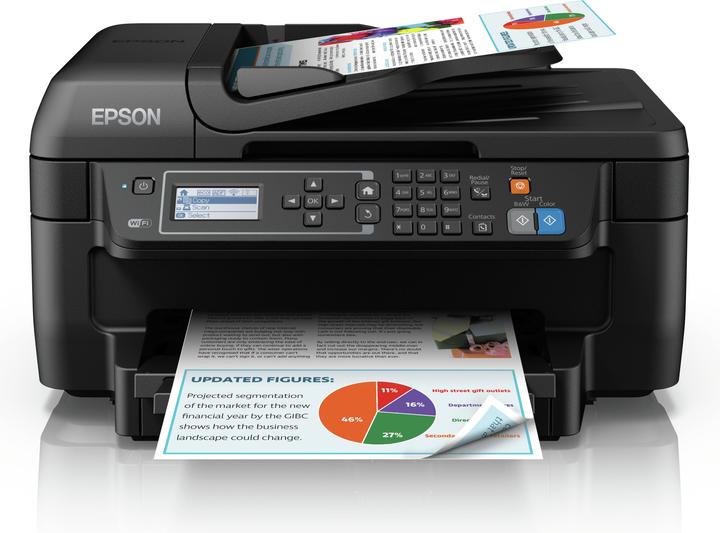 Actual product image Epson WF-2750DWF WorkForce (Ink, Colour)