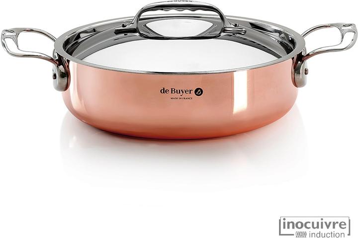 Image du produit de Buyer prima matera (28 cm, Cocotte + faitout, Acier inoxydable, Cuivre)