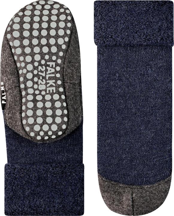 Actual product image Falke Cosyshoe Hut Finches, colour 6680 dark blue, size 27-28 (28)