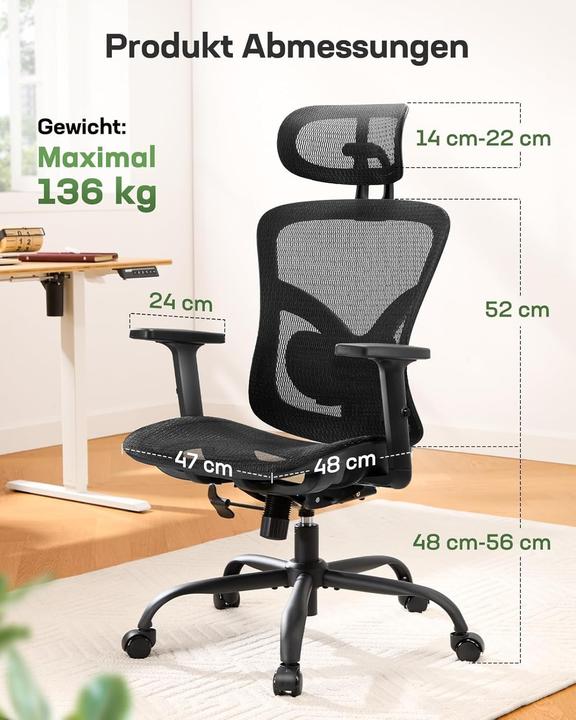Actual product image Marsail Ergonomic Office Chair