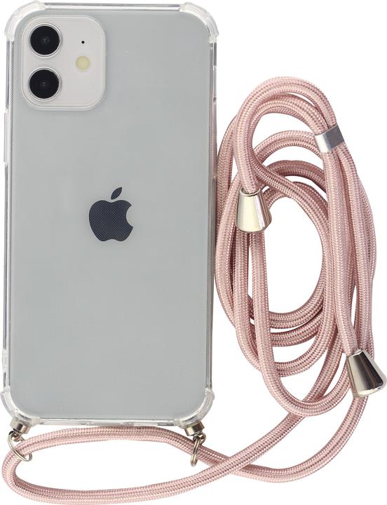 Immagine prodotto PhoneLook Coprire la gomma trasparente con la corda rosa (Apple iPhone 12)
