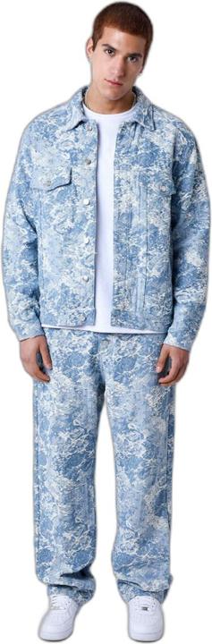 Actual product image Project X Paris Denim jacket with abstract pattern (M)