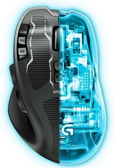 Produktbild Logitech G G700s (Kabelgebunden, Kabellos)