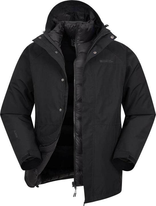Immagine prodotto Mountain Warehouse Alaskan Giacca Impermeabile 3 In 1 Uomo (L)