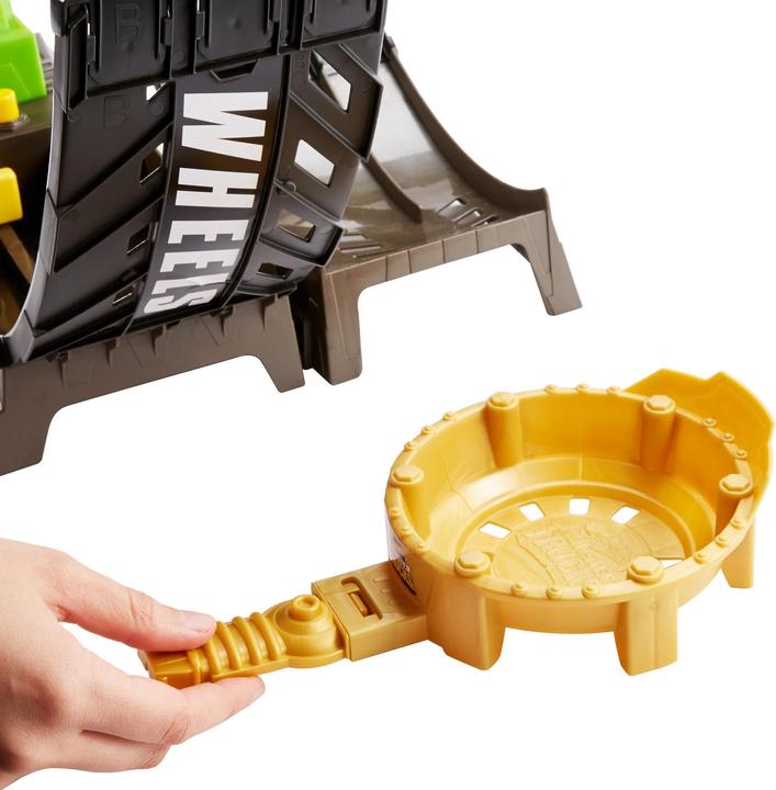 Produktbild Hot Wheels Monster Trucks Looping-Challenge Spielset