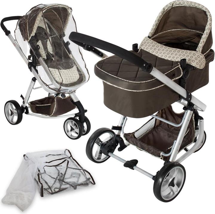 Image du produit tectake Poussette 3 en 1