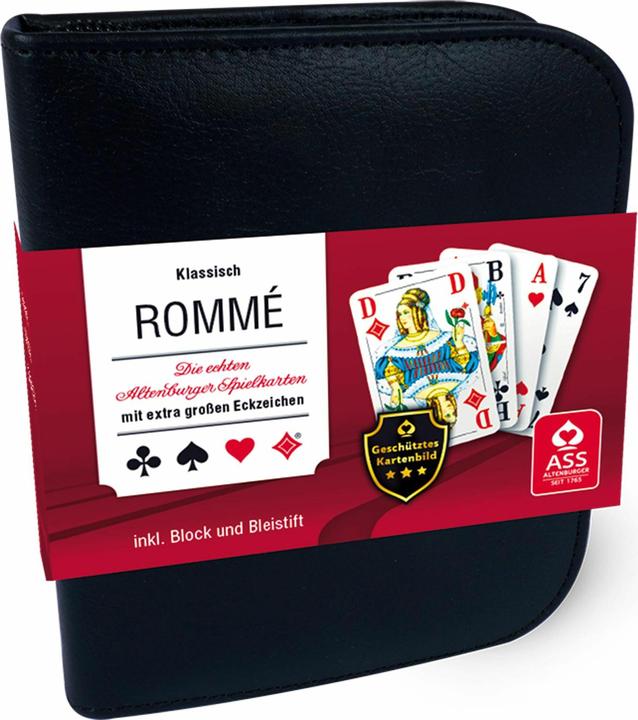 Produktbild ASS Altenburg Senioren Rommé im Kunstlederetui (Deutsch, 2 - 6 Spieler)