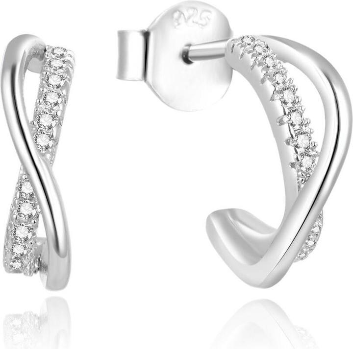 Immagine prodotto Beneto Eleganti orecchini in argento con zirconi AGUP2052 (L)