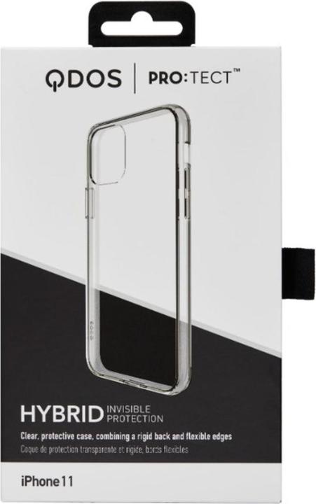 Actual product image QDOS HYBRID Clear IPHONE 11coque (Apple iPhone 11)
