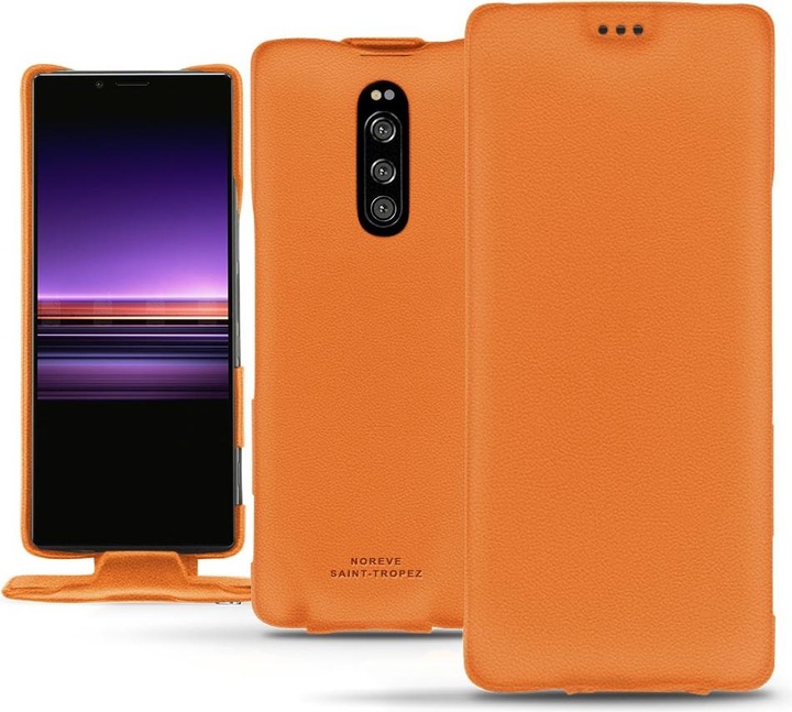 Noreve Lederschutzhülle vertikal (Sony Xperia 1)