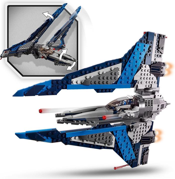 Actual product image LEGO Mandalorian Starfighter (75316, LEGO Star Wars, LEGO Rare Sets)