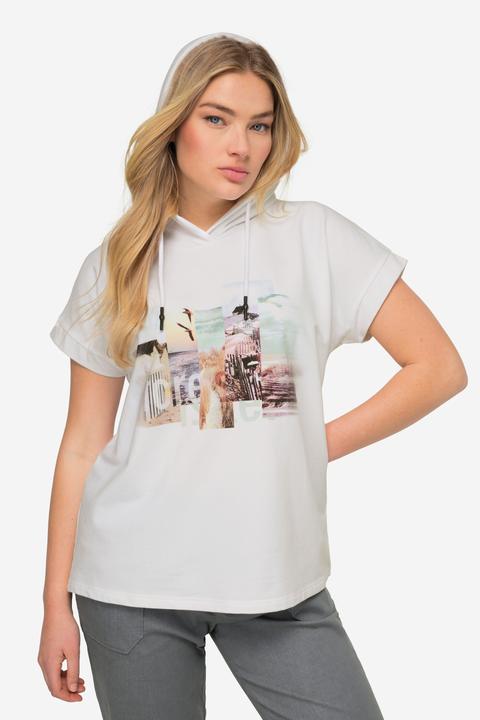 Immagine prodotto Laurasøn Felpa con cappuccio, maniche corte e OEKO-TEX (L)