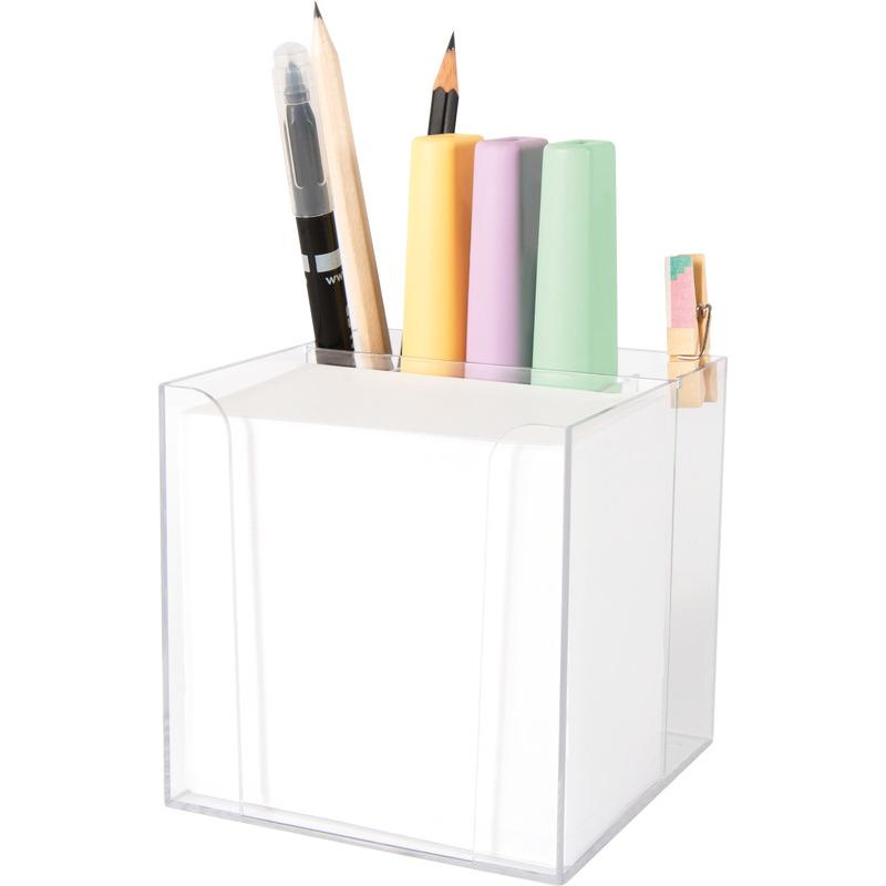 Thumbnail - Folia, Schreibtisch Accessoire, Zettelbox mit Stiftehalter