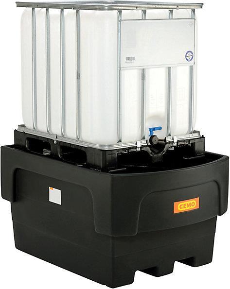Immagine prodotto Cemo Vaschetta di raccolta in PE per contenitore cisterna IBC/KTC (1100 l)