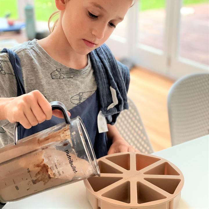 Produktbild Minikoioi Slices – Bubble Beige – Silikon-Kuchenform