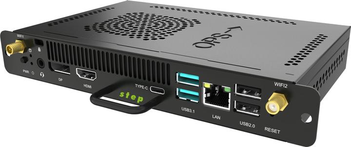 Actual product image Step PC Micro OPS-7133 incl. Windows 11 Pro (Core i3-1315U 8GB 256GB NVMe SSD UHD Wi-Fi 6E) (Intel Core i3-1315U, 8 GB, 256 GB, Intel UHD Graphics)