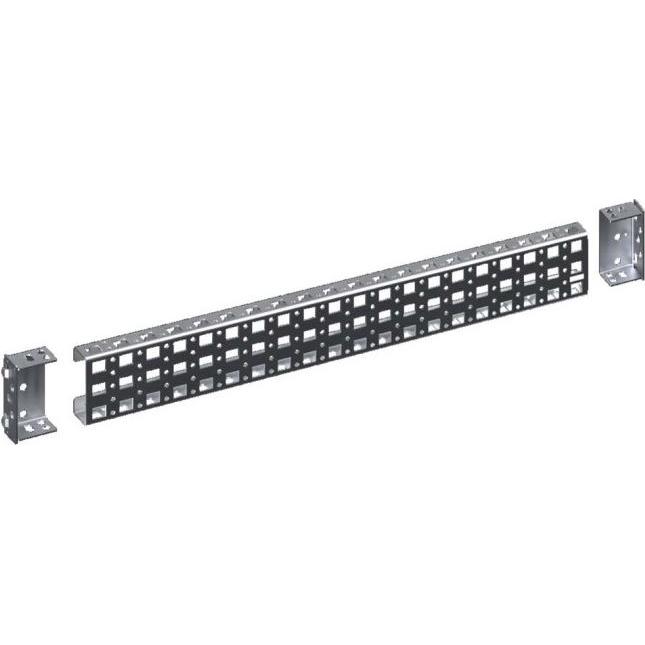 Rittal Montage-Chassis 23 x 64mm BT 600mm VX 8100742, Serverschrank Zubehör, Silber