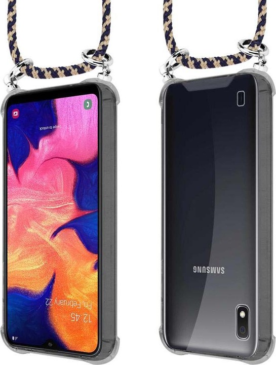 Produktbild Cadorabo TPU Handy Kette SILBER Cover