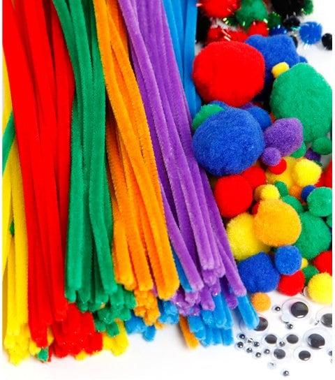 Actual product image I Am Creative Chenille & Pompons Set