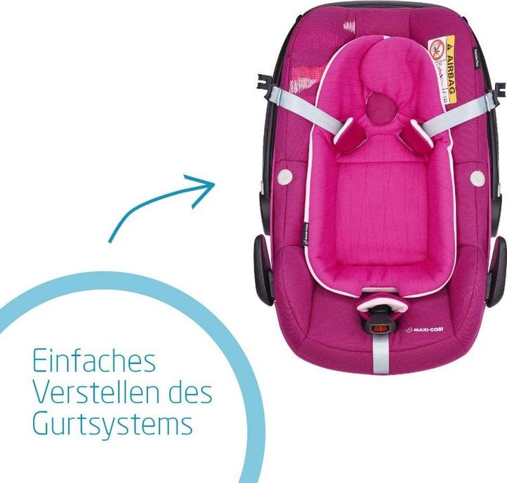 Immagine prodotto Maxi-Cosi Seggiolino auto per neonati con ISOFIX, i-Size e sistema di viaggio integrato (Seggiolino, ECE R129/i-Size Standard)