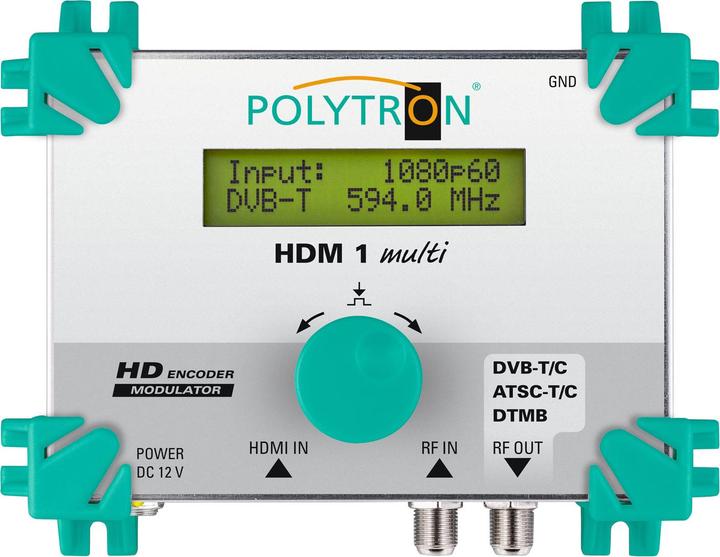 Image du produit Polytron POLY HDM 1 multi Modulateur HDMI 1 xHDMI en 1 x DVB- C DVB-T DTMB ou (Divers)