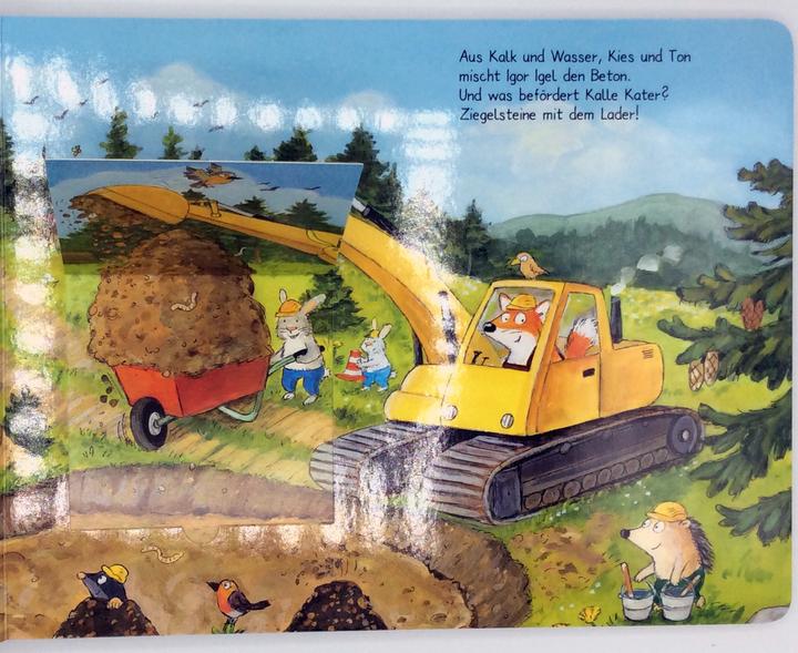 Produktbild Benno Bibers Baustelle. Alle packen an, mit Bagger, LKW und Kran (Deutsch)