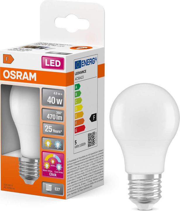 Image du produit Ledvance Ampoule LED E27 (E27, 40 lm)