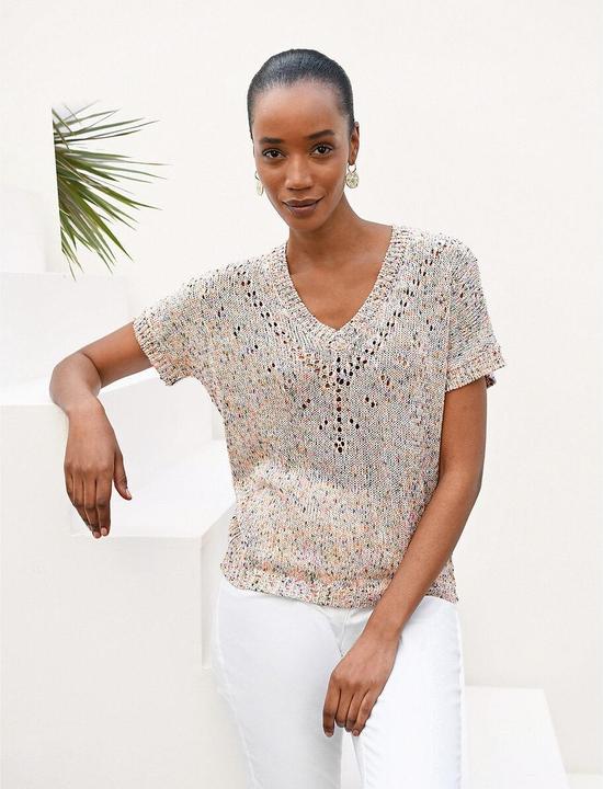 Immagine prodotto Anne Weyburn Pantaloni 7/8 in cotone elasticizzato (46)