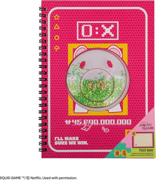 Image du produit Cinereplicas Carnet de notes Squid Game Piggy Bank (Couverture rigide)