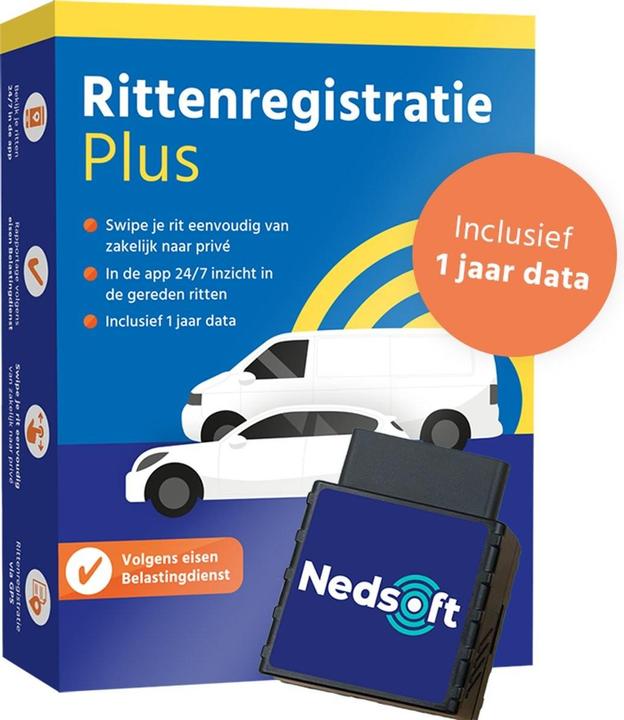 Productafbeelding Nedsoft Rittenregistratie Plus