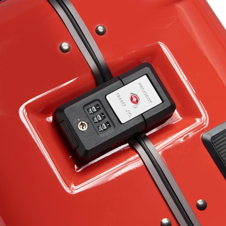 Actual product image Delsey Voyages 55 cm suitcase, red