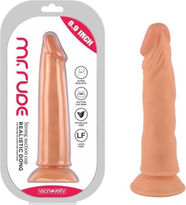 Produktbild vscnovelty Realistischer Penis Mr Rude Flesh 22,6 cm