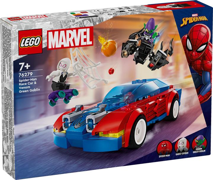 Produktbild LEGO Spider-Mans Rennauto & Venom Green Goblin (76279, LEGO Marvel)