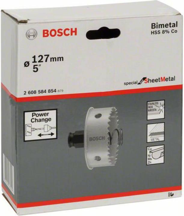 Image du produit Bosch Professional Zubehör Scie cloche Special Sheet Metal, 127 mm, 5 pouces (127 millimètres)