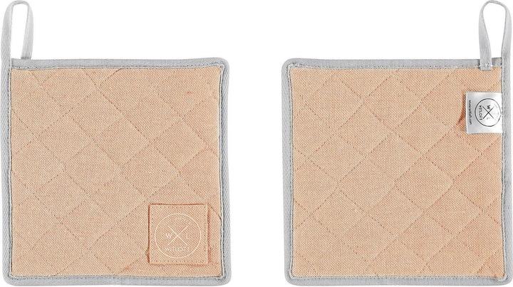 Witloft Potholder salmon 2pcs (100% recycled cotton)