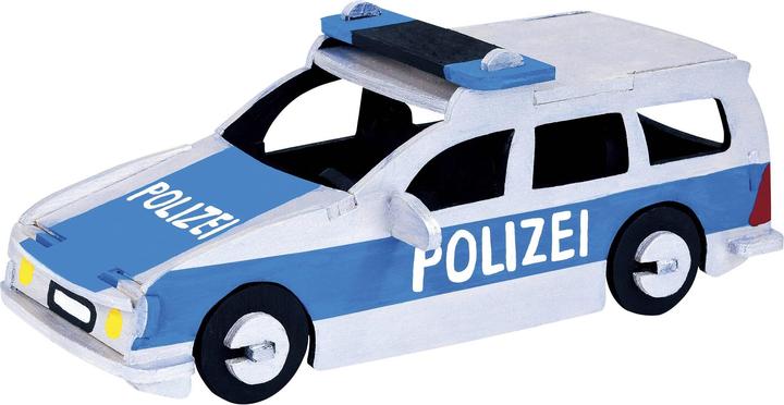 Produktbild Pebaro Holzbausatz Polizeiauto