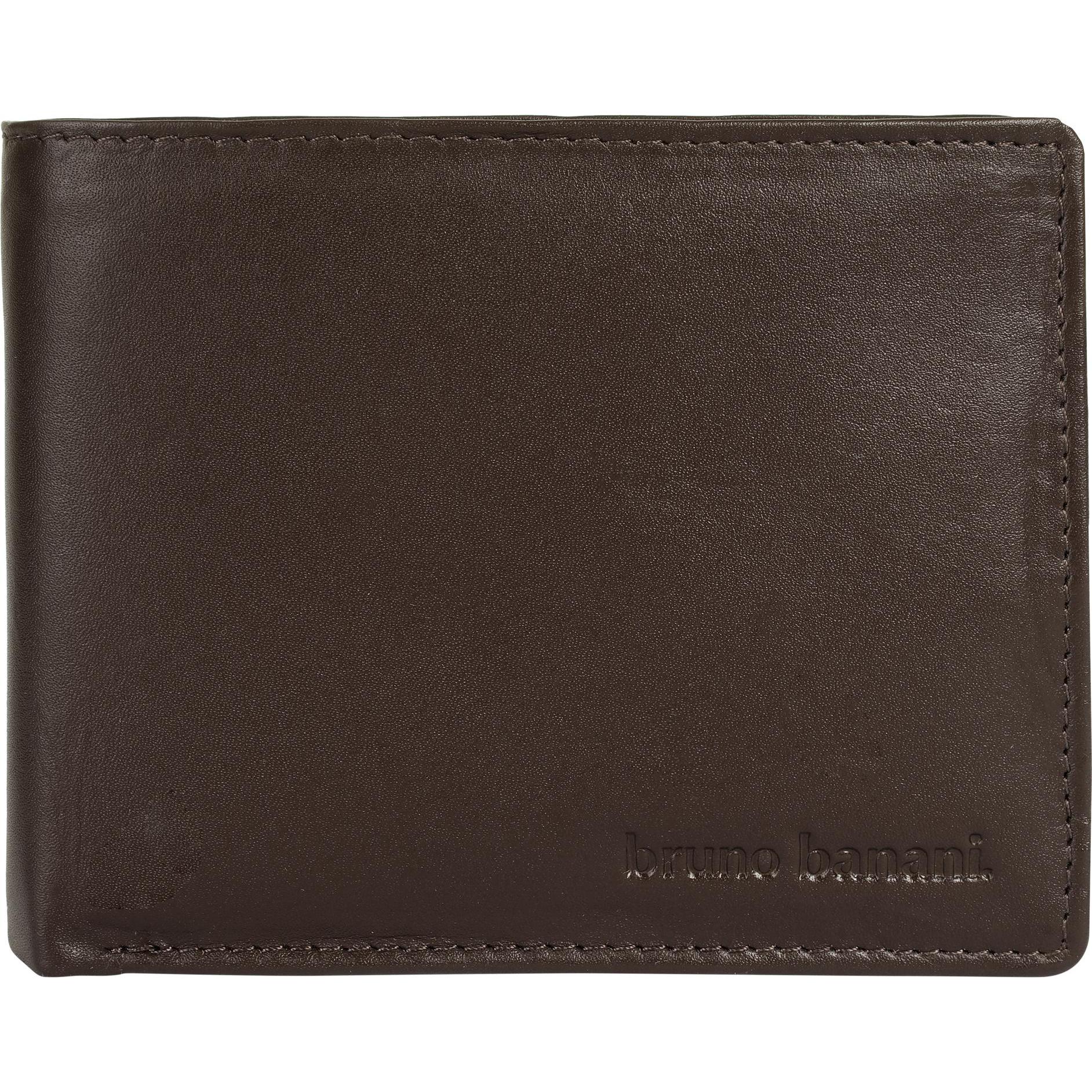 Bruno Banani, Herren, Portemonnaie, Geldbörse, Braun