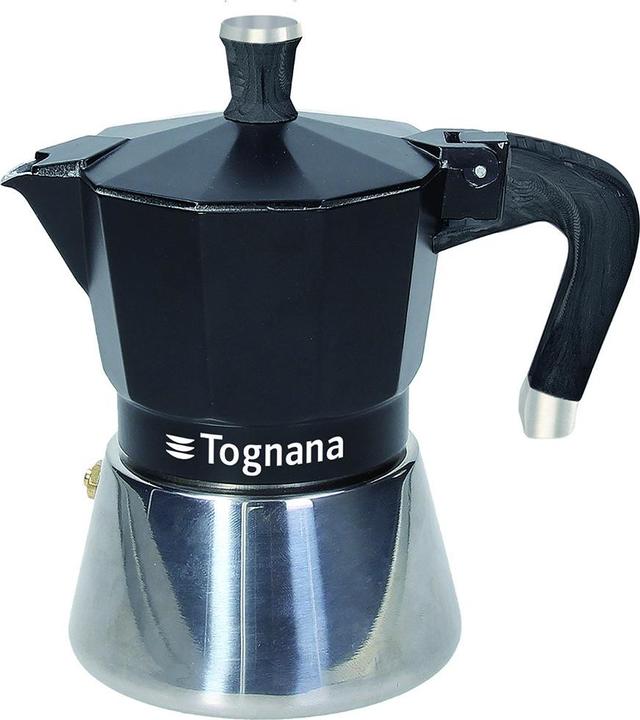 Immagine prodotto Tognana Porcellane WS43003SPHA, Moka, 0,18 l, Nero, Argento, Alluminio, 3 tazze, Sphera (3 T.)