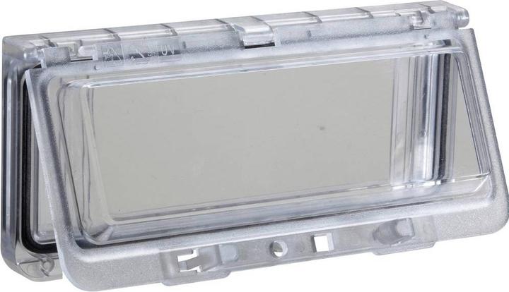 Produktbild Schneider Electric Kunststofffenster m. klappbaremtransparentem Deckel. IP 65 NSYVA274MA