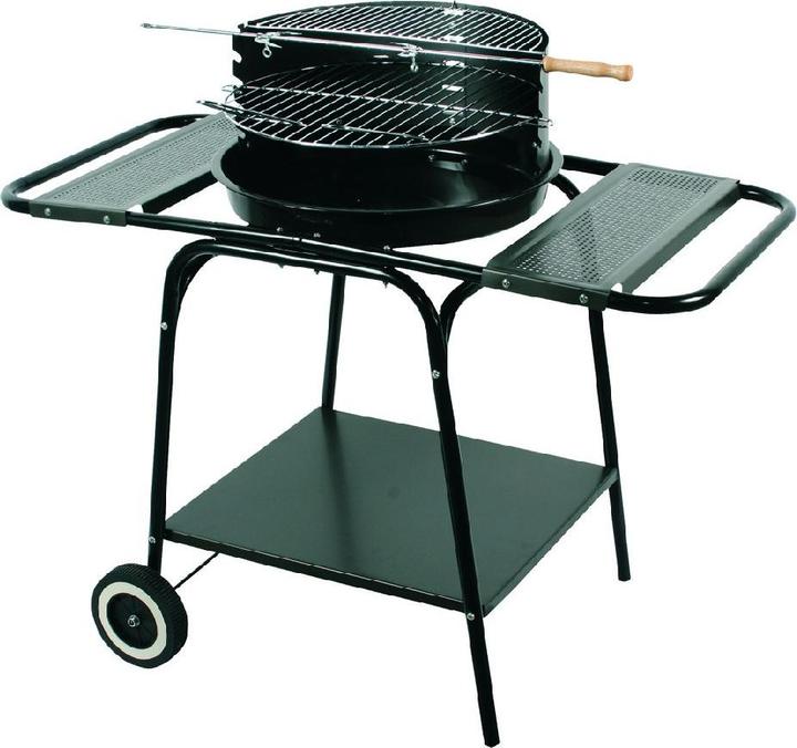 Master Grill Okrągły Ruchomy Z Dwiema Półkami Mg906 (46.50 cm)
