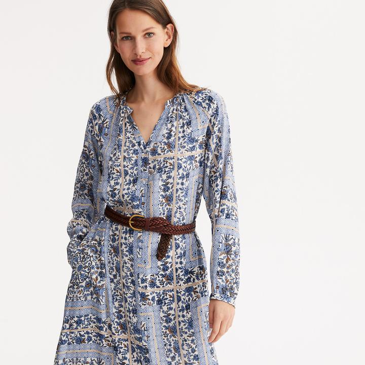 Actual product image Anne Weyburn Bedrucktes Kleid mit gerader Schnittform (42)