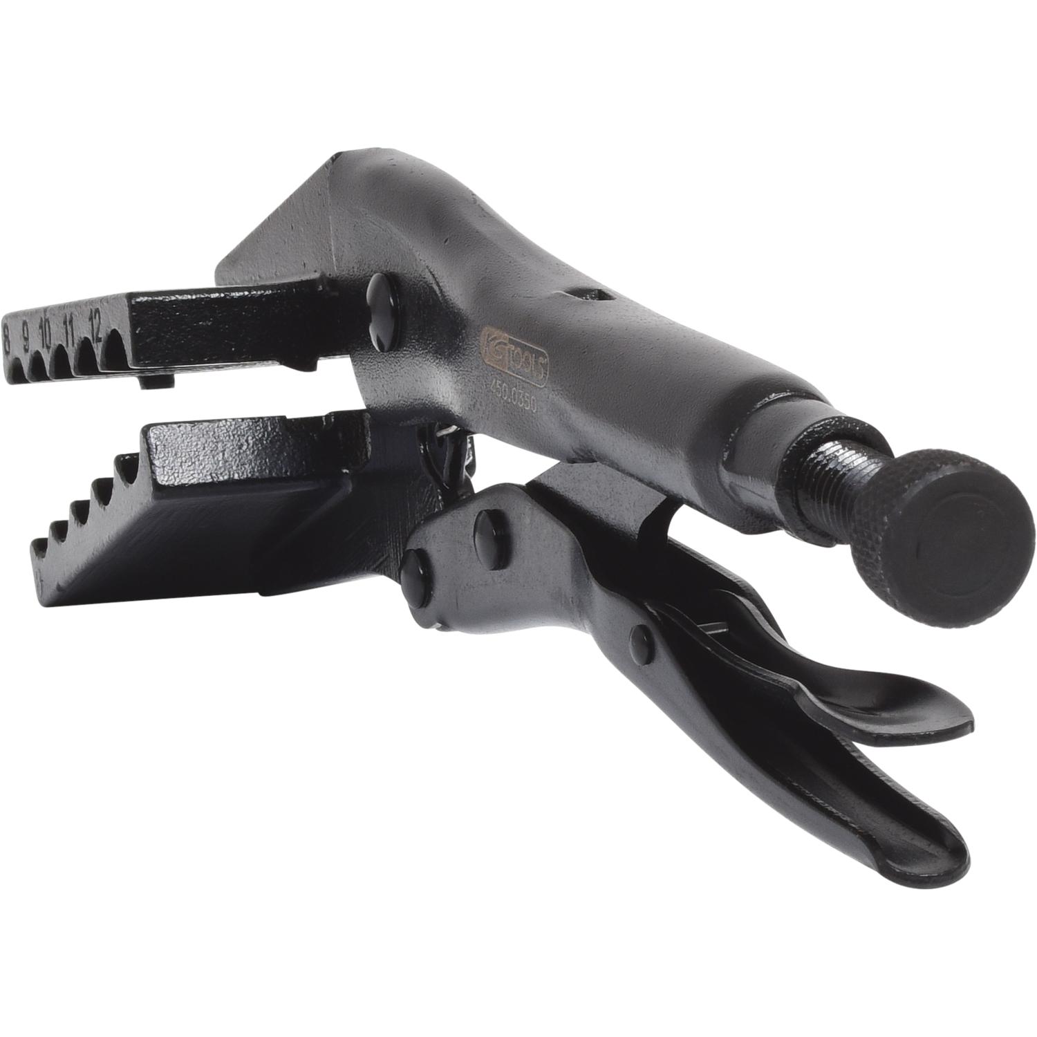 Thumbnail - KS Tools, Zange, Spezial-Klemm-Gripzange, Metallgriff, Ø 8 - 12 mm (260 mm)